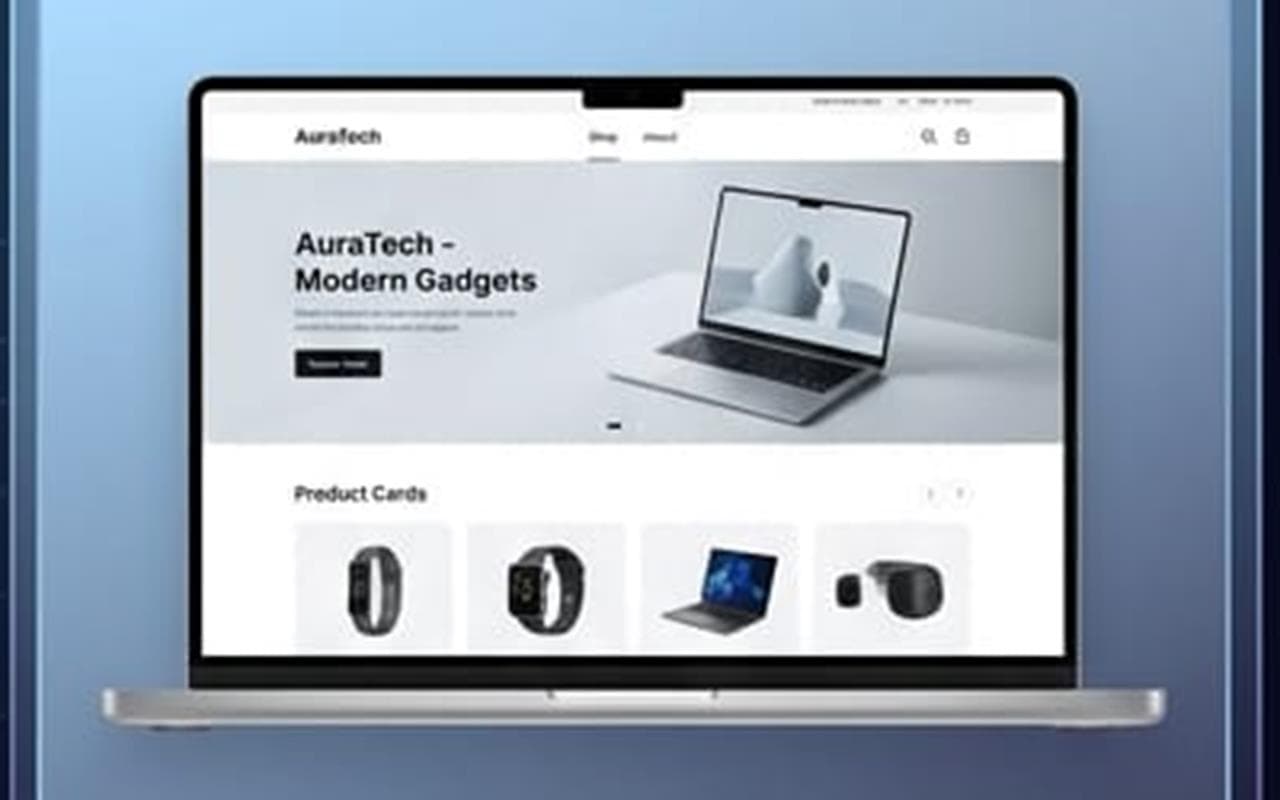 Commerce Website & Booking Platform product interface